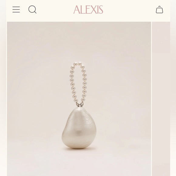 Alexis Elodie Pearl wristlet